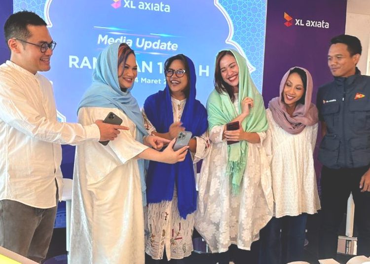 Peluncuran program Ramadan XL Axiata di Jakarta, Jumat, 24 Maret 2023.(ist)