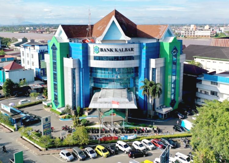 Kantor pusat Bank Kalbar di Pontianak, Kalbar.(ist)