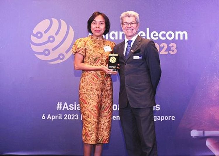 Indosat Ooredoo Hutchison (Indosat) meraih penghargaan Asian Telecom Awards 2023.(ist)