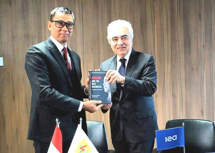 Direktur Utama PLN Darmawan Prasodjo dan Executive Director of IEA Fatih Birol.(ist)