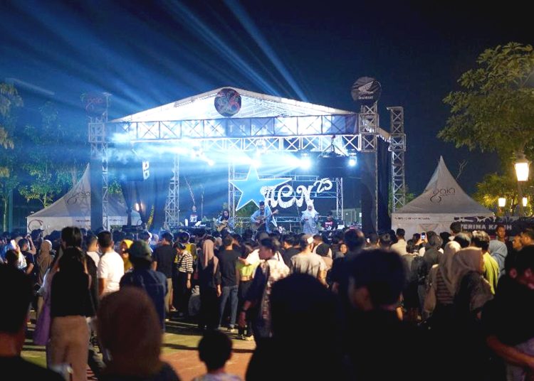 Acara Musically Mini Fest – Accounting Charity Night ke 25 di Gaia Bumi Raya City Mall Pontianak, Sabtu.(ist)