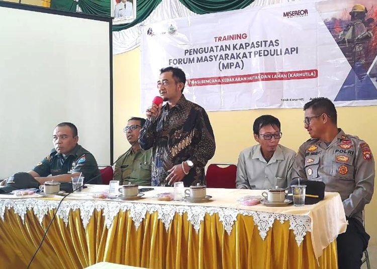Kegiatan Penguatan Kapasitas MPA di Sambas, Cegah Karhutla Kejar NDC Indonesia 2030.(ist)