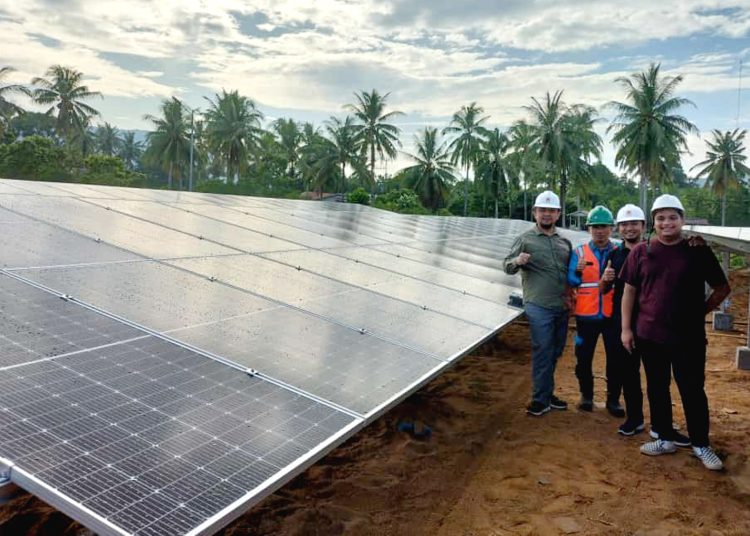 PLN memperkuat sistem kelistrikan di daerah Temajuk, Kabupaten Sambas, Kalimantan Barat yang berbatasan dengan Kampung Melano Malaysia.(ist)