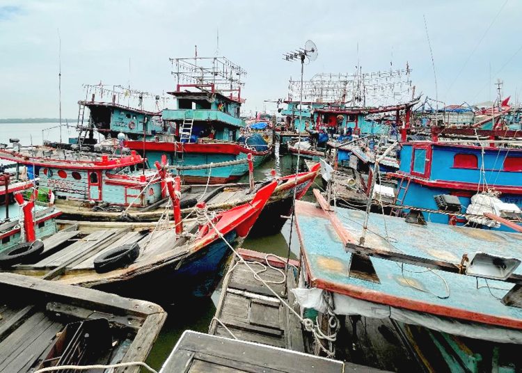 Pelabuhan perikanan Belawan, Medan, Sumatera Utara. ©ILO/G. (Lingga)