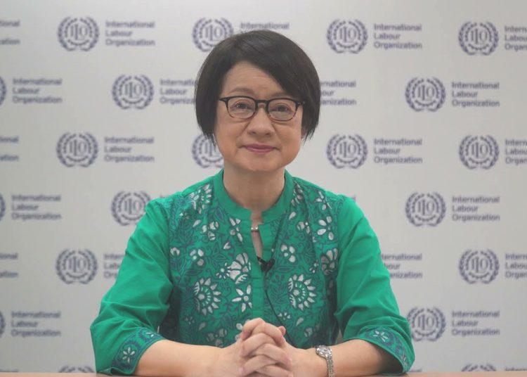Chihoko Asada-Miyakawa, Asisten Direktur Jenderal dan Direktur Regional ILO untuk Asia dan Pasifik.(youtube)