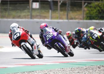 Pebalap Astra Honda Kibarkan Merah Putih di Podium Tertinggi FIM JuniorGP Barcelona