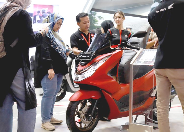 Honda PCX160 menjadi motor terlaris di gelaran Gaikindo International Auto Show (GIIAS) 2023.(ist)