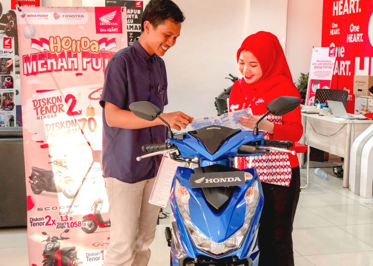 Promo Merah Putih menyambut Hari Kemerdekaan RI ke 78 dari Astra Motor Kalimantan Barat.(ist)