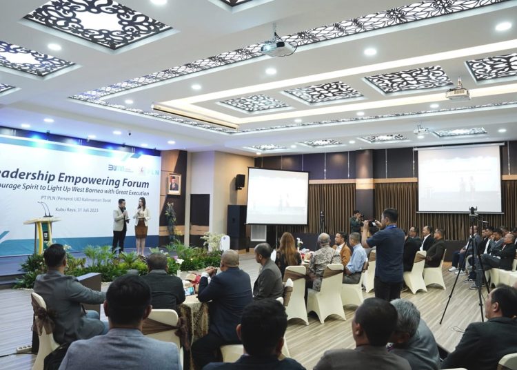 Kegiatan  Leadership Empowering Forum yang digelar PLN UID Kalbar.(ist)