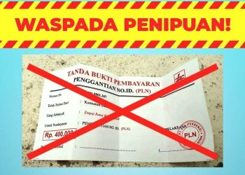 Waspadai Penipuan Mengatasnamakan PLN