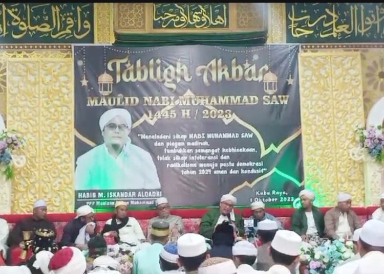 Pimpinan Pondok Pesantren Maulana Sultan Muhammad, Habib Muhammad Iskandar Alqadri SHI menyerukan kedamaian, toleransi, dan persatuan di tengah masyarakat.(ist)