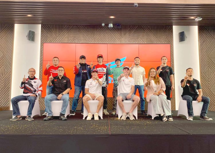 Para bikers Honda di GP Mandalika.(ist)