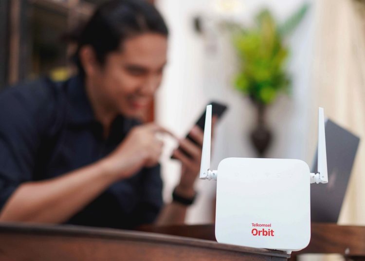 Telkomsel meluncurkan Orbit Star G1, modem wifi dengan layanan internet rumah terbaru yang semakin terjangkau.(ist)
