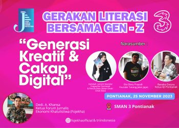 Fojekha Kolaborasi TRI Berikan Literasi Digital Gen-Z