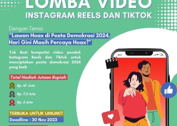 Kompetisi Video Anti Hoax Pemilu : Masyarakat Diminta Berpartisipasi Memerangi Penyebaran Berita Palsu