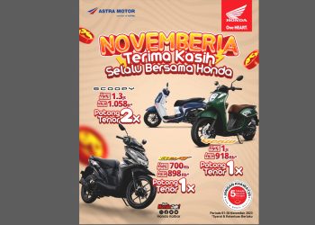 Program Novemberia, Terimakasih Selalu Bersama Honda