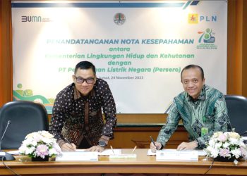 PLN – KLHK Teken MOU Tingkatkan Penggunaan Energi Terbarukan