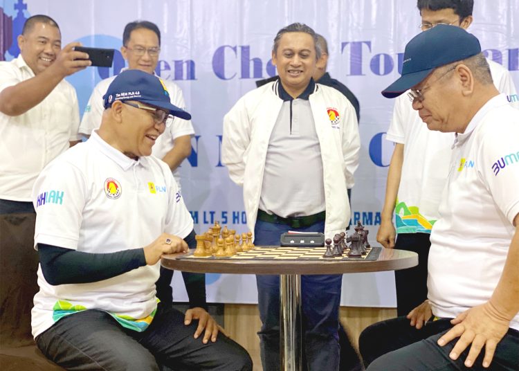Turnamen Catur Cepat PLN Mobile Cup 2023.(ist)