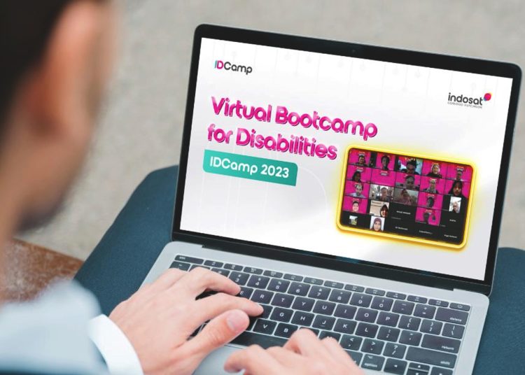 Indosat Ooredoo Hutchison (Indosat atau IOH) kembali menyelenggarakan IDCamp Virtual Bootcamp for Disabilities 2023. Program ke lima kalinya tahun ini diselenggarakan bertepatan dengan peringatan Hari Disabilitas Internasional.(ist)
