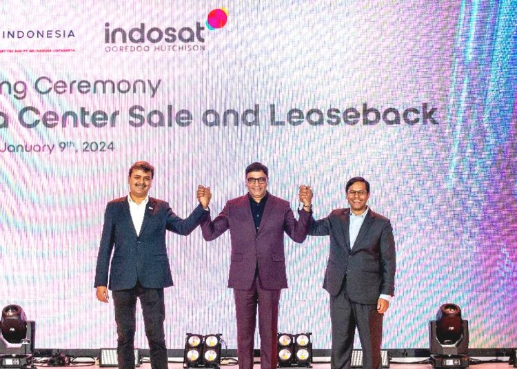 Indosat Ooredoo Hutchison (Indosat atau IOH) mengumumkan, BDx Indonesia, perusahaan patungan Indosat, BDx Data Centers (BDx), dan Lintasarta mengakuisisi portofolio carrier-neutral colocation dan edge sites di kota-kota besar, Selasa. (ist)