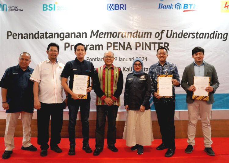 PLN kolaborasi dengan perbankan dan pengembang perumahan lewat Program Pena Pinter untuk mempermudah layanan kepada calon pelanggan.(ist)