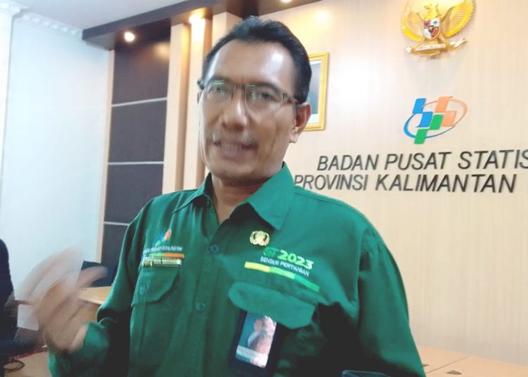 Muh Saichudin, Kepala BPS Kalbar.(foto matra)