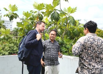 Wakil Duta Besar Polandia untuk Indonesia Kunjungi Pelabuhan Dwikora