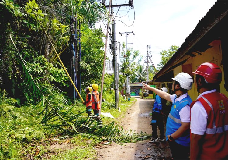Kegiatan memperingati Bulan K3 Nasional di PLN (Persero) Unit Induk Distribusi  Kalimantan Barat.(ist)