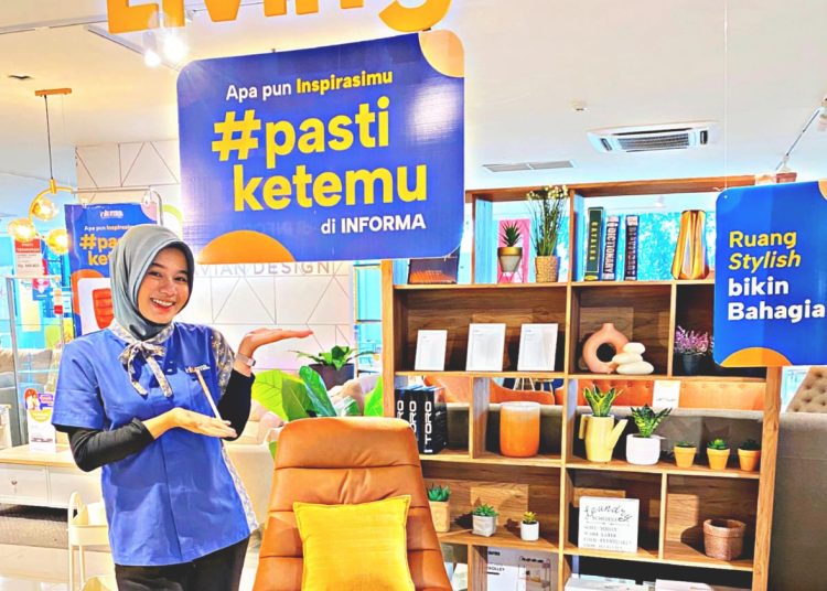 Informa memberikan promo tersuper dengan cicilan 0 persen hingga 24 bulan, gratis Pengiriman dan instalasi untuk member Informa Aneka Paviliun Pontianak Kalbar.(ist)