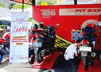 Peringati HPN 2024, Asmo Kalbar Berikan Servis Gratis untuk Jurnalis