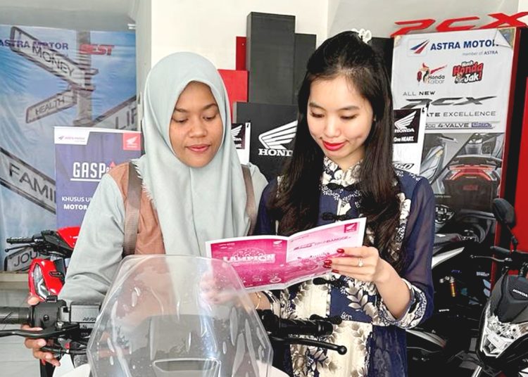 Astra Motor Kalbar menggelar Promo LAMPION untuk merayakan Tahun Baru Imlek.(ist)