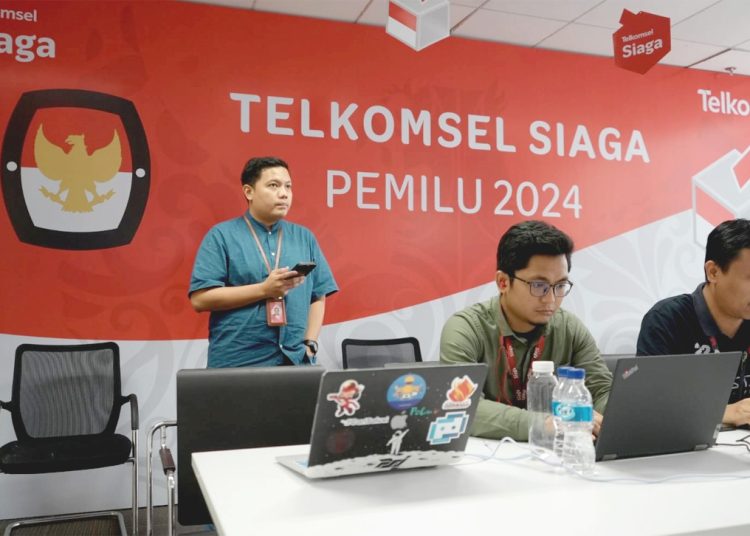 Telkomsel telah memastikan kesiapan infrastruktur guna menjaga kenyamanan akses komunikasi dan pengalaman digital pelanggan di seluruh Indonesia selama proses Pemilu 2024 berlangsung.(ist)