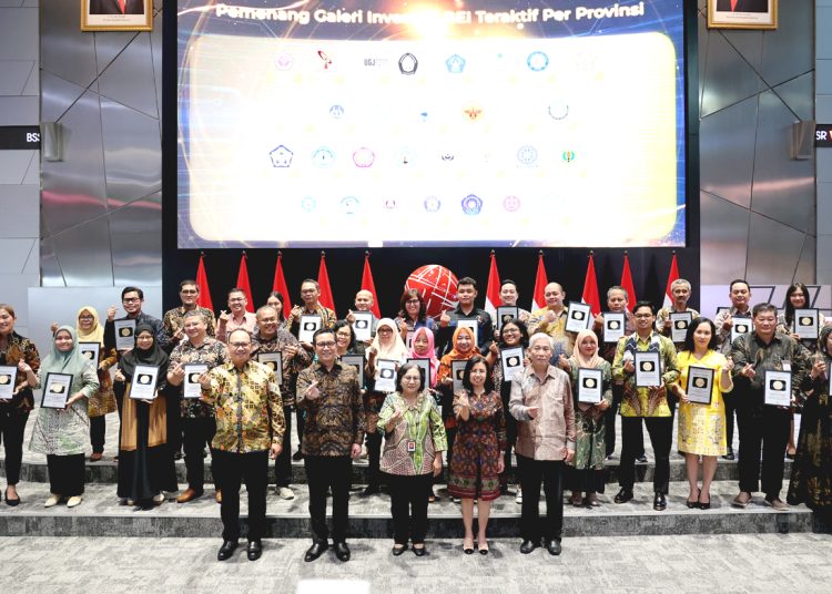 Penghargaan GI BEI Tahun 2024: Komitmen Pasar Modal Membangun Masa Depan.(ist)