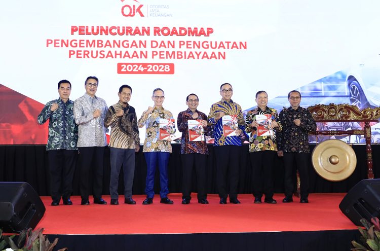 Peluncuran Roadmap Pengembangan dan Penguatan Perusahaan Pembiayaan 2024 0 2028, Selasa.(ist)