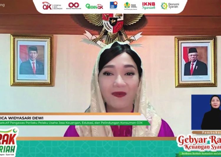 Kepala Eksekutif Pengawas Perilaku Pelaku Usaha Jasa Keuangan, Edukasi, dan Pelindungan Konsumen OJK, Friderica Widyasari Dewi
