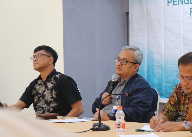 Kepala Perwakilan BPKP Provinsi Kalimantan Barat, Rudy M. Harahap saat menyampaikan materi Evaluasi Manajemen Pengelolaan Keuangan BUMDesa Tahun 2023 dan Strategi Peningkatan Kualitas Manajerial BUMDesa, Kamis.(ist)