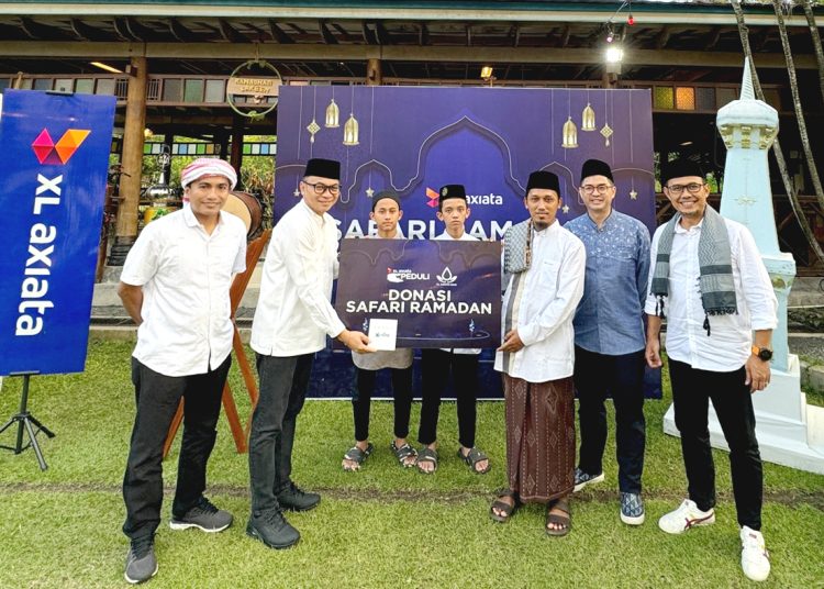 XL Axiata menyalurkan donasi berupa router dan kuota data kepada perguruan Islam, termasuk pondok pesantren (ponpes). serta lembaga sosial yang peduli dengan anak berkebutuhan khusus di berbagai wilayah Indonesia.(ist)