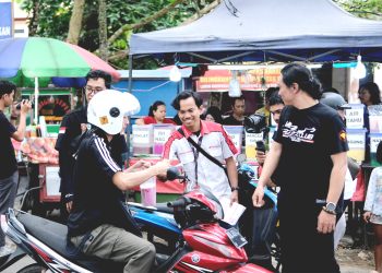 Honda Community Bikers Soleh HWBC Berbagi Kebaikan di Bulan Ramadhan