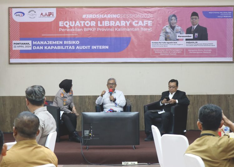 Sharing session BPKP Kalimantan Barat dan pemangku kepentingan di Pontianak, Senin.(ist)
