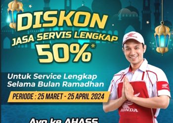  AHASS Siaga dan Promo Service THR