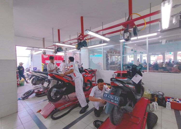 Astra Honda Authorized Service Station (AHASS) Kalimantan Barat.(ist)