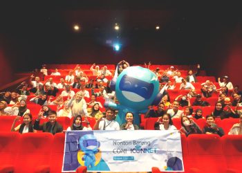 Nonton Bareng CONI ICONNET Pererat Ikatan Pelanggan