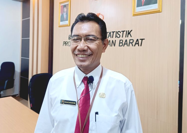 Muh Saichudin, Kepala BPS (Badan Pusat Statistik) Kalbar.