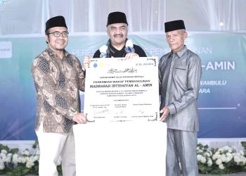 XL Axiata Bangun Madrasah di Pelosok Buton Sulteng