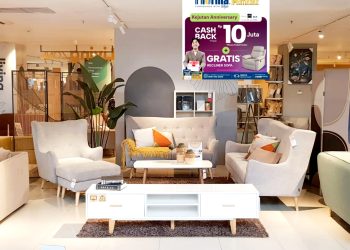 Dapatkan Promo Cash Back Hingga 10 juta + Sofa Recliner Khusus Produk Furniture di Informa