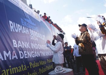 BI Lepas Ekspedisi Rupiah Berdaulat 2024 di Pontianak