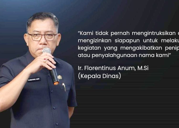 Kepala Dinas Tanaman Pangan dan Hortikultura Provinsi Kalimantan Barat, Ir. Florentinus Anum, M.Si. (ist)