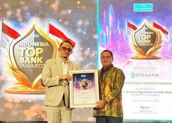 Bank Kalbar Raih Top Bank Award 2024