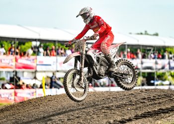 Crosser Binaan Astra Honda Raih Poin Perdana di MXGP Lombok