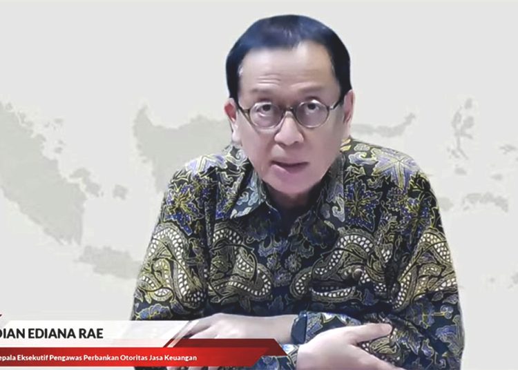 Dian Ediana Rae, Kepala Eksekutif Pengawas Perbankan OJK, saat Konferensi Pers Hasil Rapat Dewan Komisioner (RDK) Bulanan Juni 2024 di Jakarta, Senin. (youtube ojk)